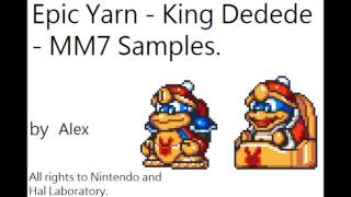 Fl Studio 10  Kirbys Epic Yarn  King Dedede  with MM7 Samples [upl. by Uzia]