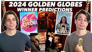 2024 Golden Globes WINNER Predictions [upl. by Mendoza]