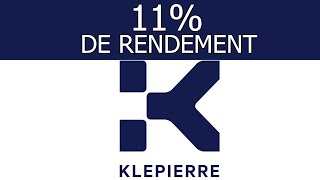 KLEPIERRE LE RENDEMENT AU NIVEAU [upl. by Tomkins]