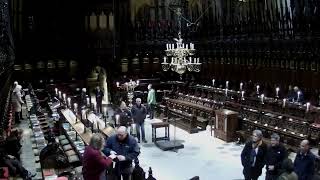 Choral Evensong in St Hughs Choir [upl. by Alidis237]