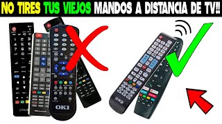 Mira lo que puedes HACER con los MANDOS a DISTANCIA de cualquier TELEVISOR [upl. by Russi]