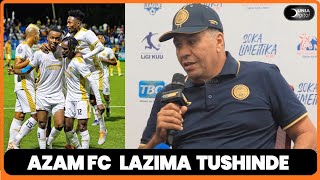 KOCHA AZAMNAZIHESHIMU TIMU KUBWA KAMA YANGA NA TUNAFAHAMIANA NA KOCHA WAO GAMONDI [upl. by Pirali]