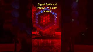 Signal festival light shows Prague karlovo namesti  Czech Republic 🇨🇿 [upl. by Ymerrej]