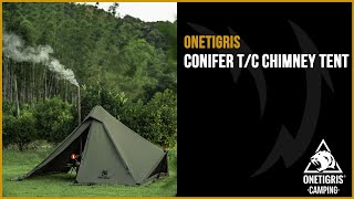 OneTigris CONIFER TC Chimney Tent [upl. by Thun761]