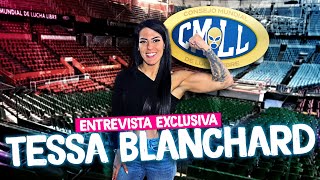 ¡Exclusiva con Tessa Blanchard 🇺🇸🤼‍♀️ [upl. by Eiralc]