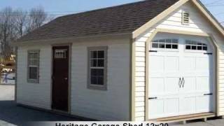 Heritage Garage 12x20 by Fox Country Sheds [upl. by Scoville]