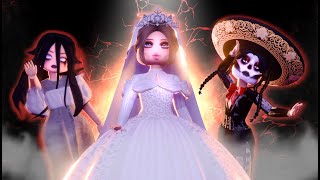 LEYENDAS MEXICANAS con el TeamGritón en DRESS TO IMPRESS 👗💀🫣 TERROR EN ROBLOX [upl. by Iden]