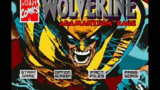 Wolverine  Adamantium Rage SNES Title Music [upl. by Salokin329]