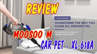 MOOSOO M Vacuum Cleaner 2 in 1 review 2019 [upl. by Niall465]