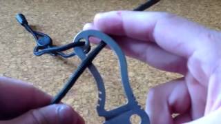 How to para cord wrap a skeleton knife handle [upl. by Freemon425]