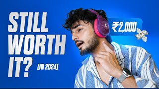 boAt rockerz 550 Headphones in 2024⚡️ BEST headphones under ₹2000 [upl. by Inalan400]