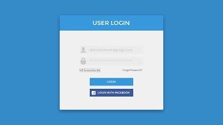 How to Create User Login Form UI Flat Design C VBNET Visual Studio 2013 2015 2017 with Bunifu [upl. by Dolan708]