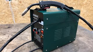 Lidl PARKSIDE ® PFDS 120 A2 Mig Flux welding machine Unboxing and Test Fülldraht Schweißgerät 99€ [upl. by Pineda]