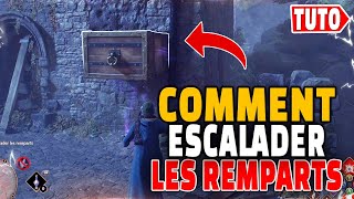 COMMENT ESCALADER LES REMPARTS SUR HOGWARTS LEGACY Stratégie et Solution  Quête Haut Donjon [upl. by Ward616]