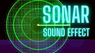 Submarine Sonar Sound Effect  Underwater Ping [upl. by Eeral]