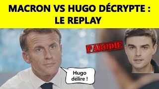 Macron VS Hugo Décrypte  le replay ⏯ [upl. by Korman]