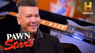 Pawn Stars 20000 Guns N Roses Guitar Feat Ashba Season 22 [upl. by Neelyad]