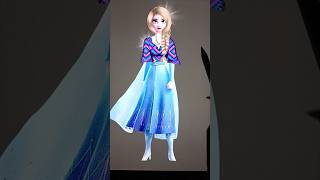 Disney Elsa glow up frozen2 elsa procreate digitalart drawing disney princess [upl. by Mosley]