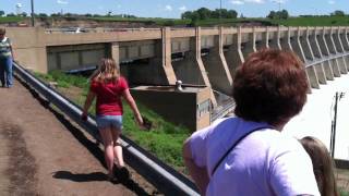 Garrison dam spillway [upl. by Beuthel]