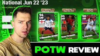 eFootball 2023  POTW REVIEW  CMF TRENT ALEXANDER [upl. by Jacobson930]