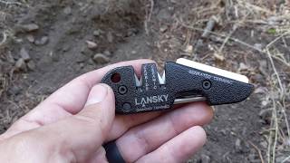 Lansky Blademedic Knife Sharpener Review by MUDD CREEK [upl. by Pollyanna252]