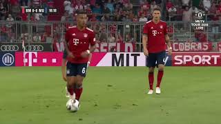 Thiago Alcântara vs Manchester United 05082018 [upl. by Etnoled136]