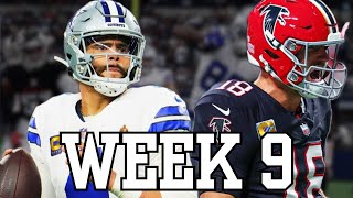 Ive seen enough Im switching teams  Cowboys vs Falcons week 9 [upl. by Frulla]