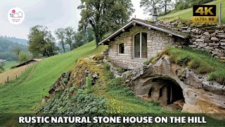 Discover the mysterious stone house on the hill The ideal living space for natureloving souls [upl. by Belldame]