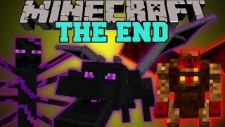 Minecraft THE END MOD HARDCORE BOSSES DUNGEONS amp EPIC ITEMS Mod Showcase [upl. by Lashonde]