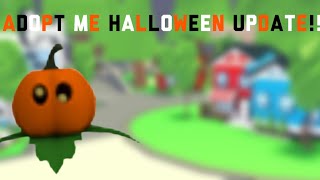 Adopt me Halloween update halloween Adoptmeyoutube Roblox [upl. by Rolat]