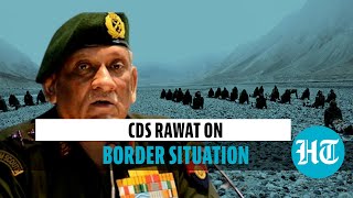 ‘If internal peace is disrupted…’ Bipin Rawat on LoC ceasefire LAC activities [upl. by Emmalee]