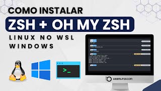 Transforme seu Windows Terminal em um poderoso prompt com ZSH e Oh My ZSH no WSL ✅💻 [upl. by Jerroll37]