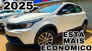 NOVO FIAT ARGO TREKKING CVT 2025 COM PACOTE TREKKING TOP  RECEBEU MELHORIAS NA PARTE DE CONSUMO [upl. by Aleras]