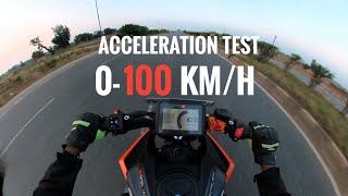 2024 KTM Duke 250 Acceleration Test 0  100 kmh🔥 first on YouTube 👀 [upl. by Nivel]