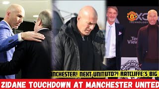 💯🔥✅ZIDANE ARRIVES AT OLD TRAFFORD FINAL STEPS TO OFFICIAL APPOINTMENT💯🔥✅ [upl. by Etteroma141]