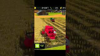 3 October 2024 harvester game is the gown cutting is very nice game Kisan farming [upl. by Buddy]