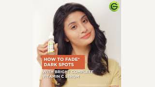 How to use Garnier Bright Complete Vitamin C Serum [upl. by Yelrac697]