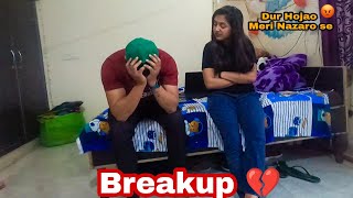 BREAKUP PRANK ON BOYFRIEND HE CRIED [upl. by Repooc]