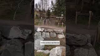 Der neue Double in Winterberg fahrtechnik mtb bikepark downhill shorts reels coaching coach [upl. by Htrag95]