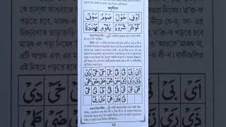 Noorani qaida lesson 6 কোরআন শিক্ষা ভিডিও। H n u bangla Islamic [upl. by Durer524]