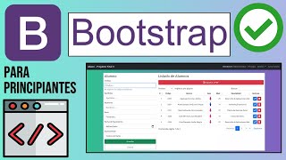 Bootstrap 5 para Principiantes Tutorial desde 0 Cómo usar Bootstrap en tus aplicaciones web ✅ [upl. by Alyks]