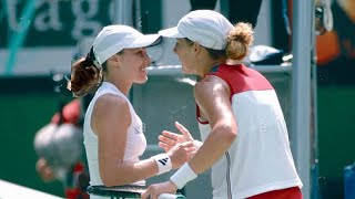 Martina Hingis vs Monica Seles 2002 Australian Open SF Highlights [upl. by Outlaw]