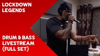 DnB Livestream with Logan D Eksman amp Spyda  Lockdown Legends [upl. by Nolitta374]