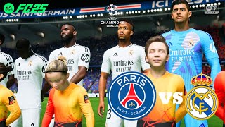 FC25 Paris Saint Germain vs Real Madrid champions league [upl. by Frannie]