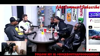 Rooga get into Heated argument with Adam22 in Interview and Fights Security [upl. by Audy]