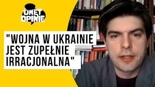 quotWojna w Ukrainie jest zupełnie irracjonalnaquot [upl. by Lehet]