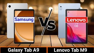 Samsung Galaxy Tab A9 VS Lenovo Tab M9  BEST SMALL CHEAP TABLET [upl. by Ebag382]