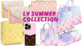 LOUIS VUITTON SPRING SUMMER 2022  NEW REVERSE RECTO VERSO PASTEL SUMMER COLLECTION 🦄 🦄 🦄 [upl. by Elexa]