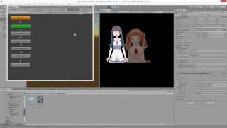 Visual Novel for Dialogue System for Unity Live2D Intergration Tutorial [upl. by Anoid]