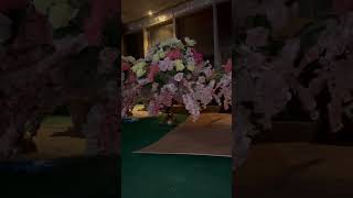 Rangkeian bung decoration flowers wedding decoration oration [upl. by Dennett481]